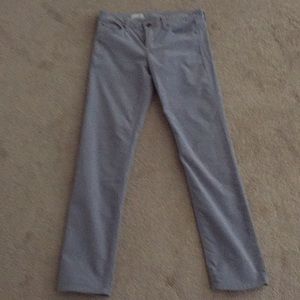 Gap gray corduroy jeans